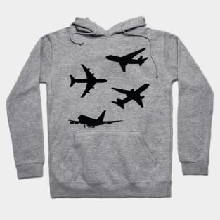 Pack of airplanes design Hoodie